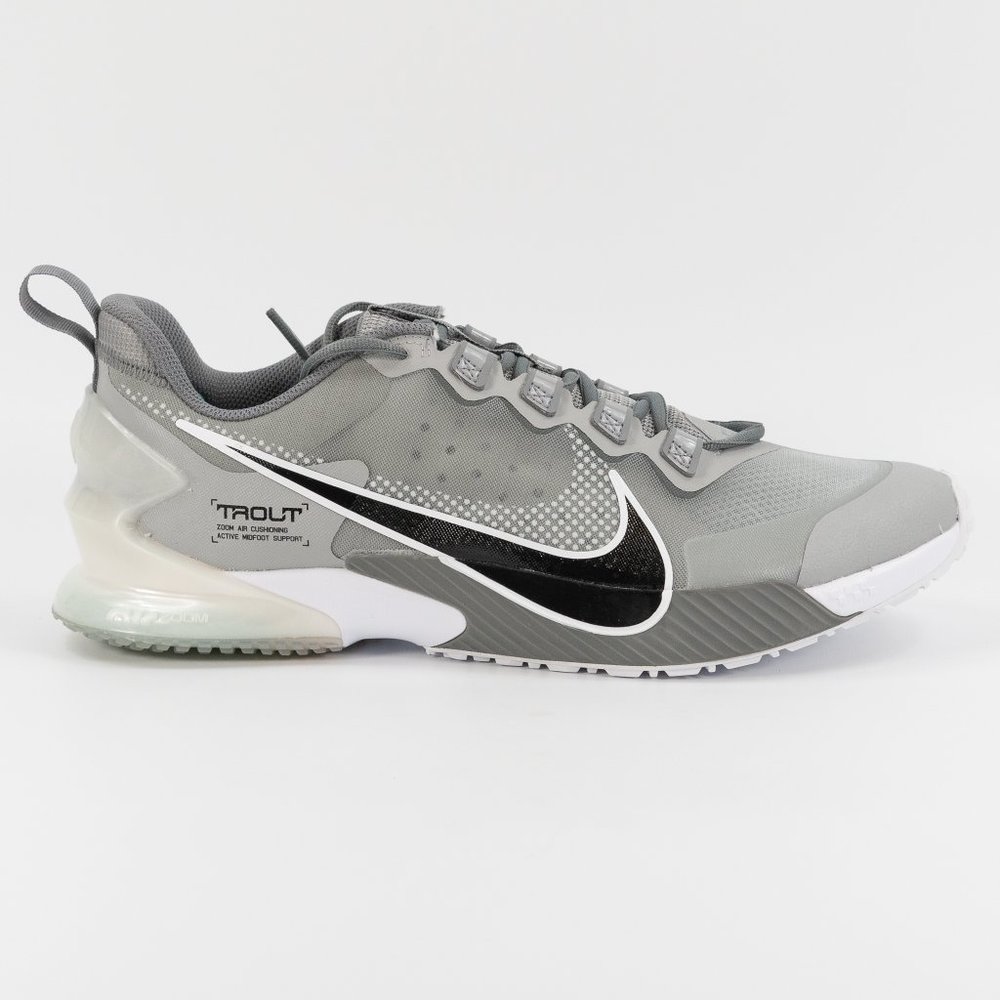 Nike Force Zoom Trout LTD TF 'Light Smoke Grey' CZ5916-003 size 12.5 - Picture 2 of 8